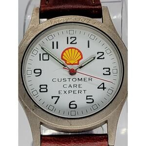 Vintage Shell "Customer Care Expert" Watch - A Retro Timepiece